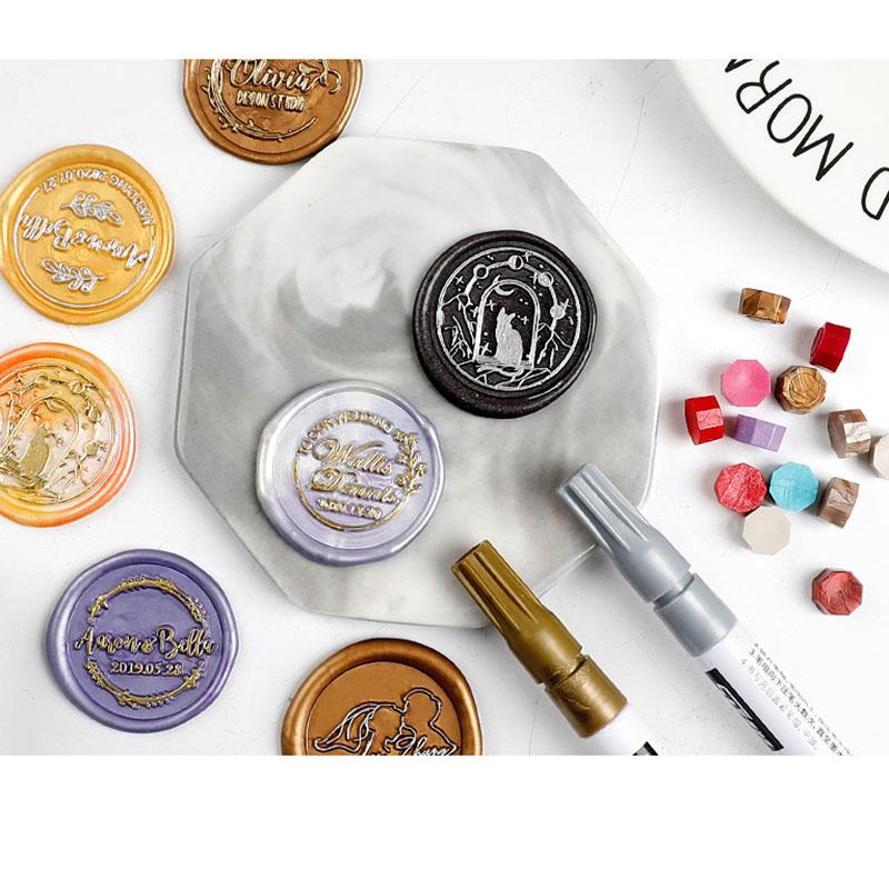 50pcs Sealing Wax Seal Stamp W - огляд і ціна Wax Seal Stamp Kit