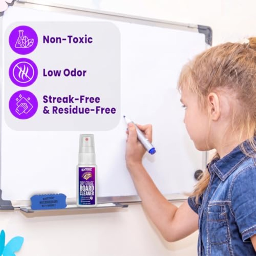 Dry Erase Markers Set, 4 White - огляд і ціна Whiteboard Marker Set