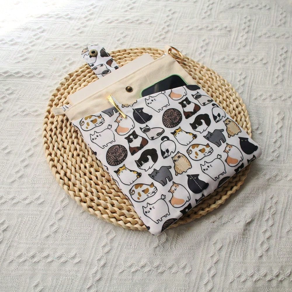 1PC Mellow Cat Canvas Book Bag - огляд і ціна Ideal Stationery & Office Supply