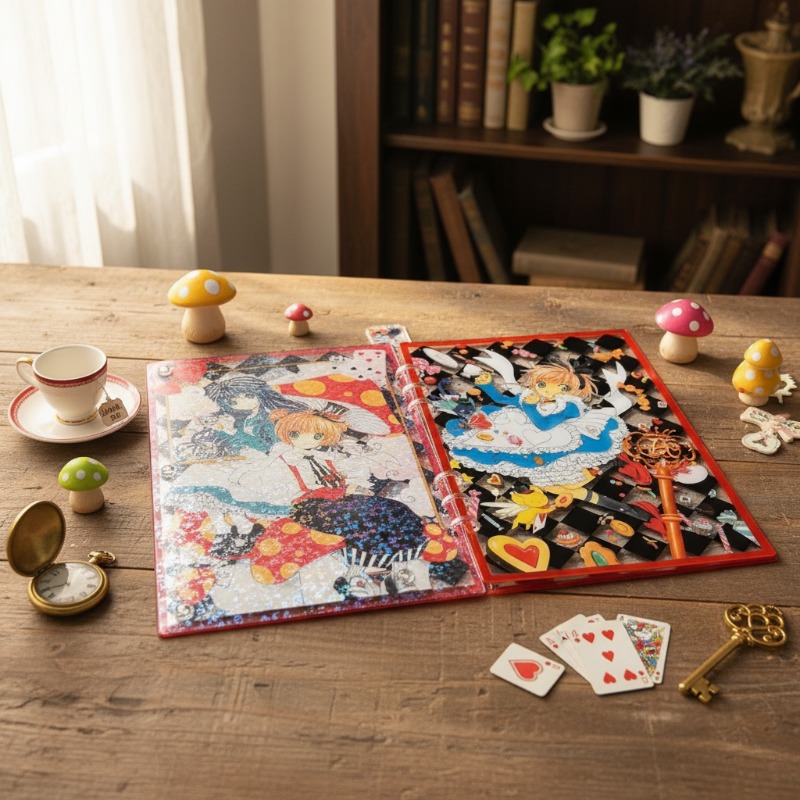 Acrylic Notebook A5A7 Alice in - огляд і ціна Stationery Office