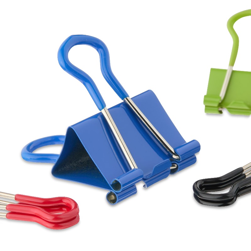 Grip Binder Clips, Assorted Co - огляд і ціна Binder Clip Assorted
