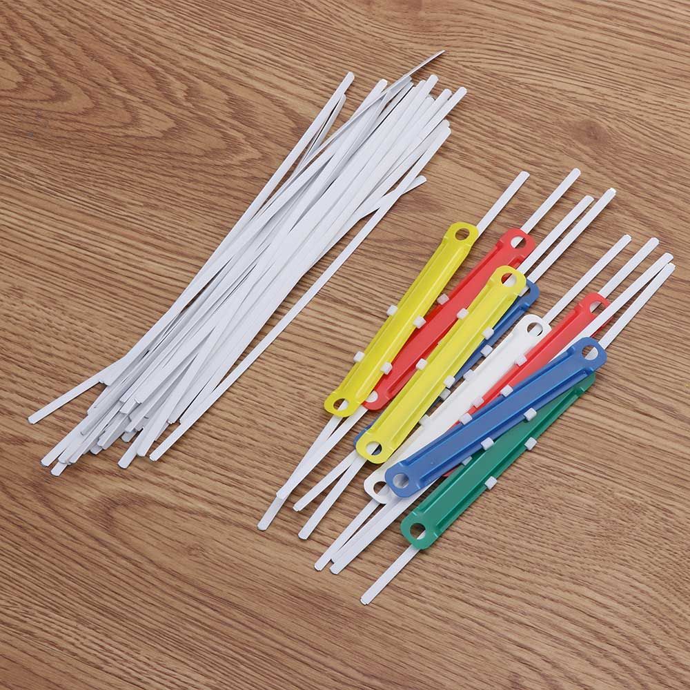 50 PCs/Set File Paper Fastener - огляд і ціна Binder Clip Assorted