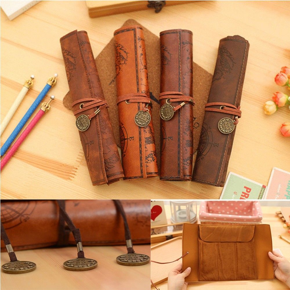 Fashion Roll Vintage Retro Pen - огляд і ціна Pen Pouch Roll