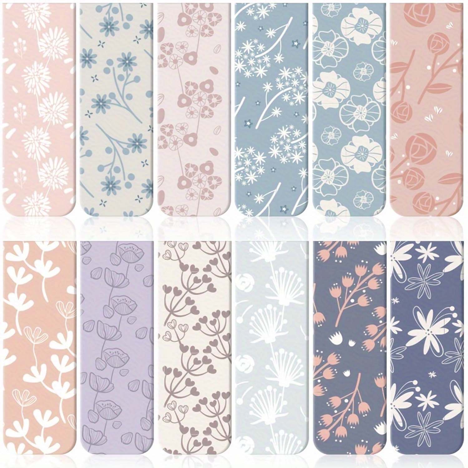 12pcs Flower Magnetic Bookmark - огляд і ціна Bookmark Magnetic Clip