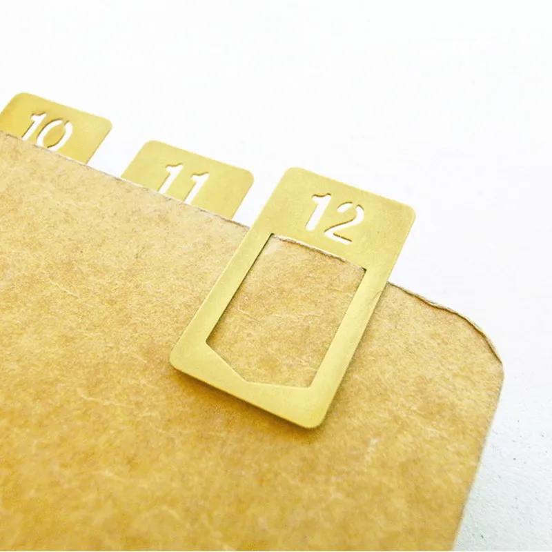 12 Pcs/lot Vintage Copper Book - огляд і ціна Stationery And Office Supply Stores