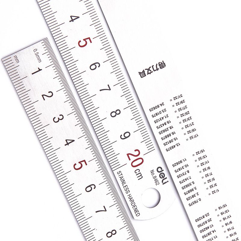 Deli 20cm Stainless Steel Meta - огляд і ціна Stationery And Office Supply Stores