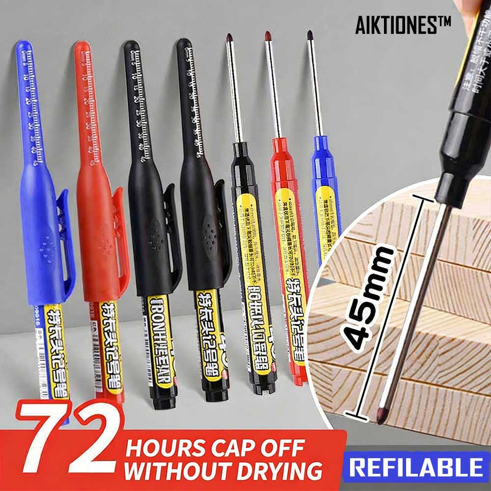 Deep Hole Long Nib Head Marker - огляд і ціна Whiteboard Marker Set