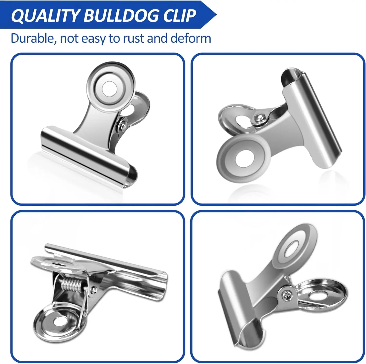 40/20PCS  Set Mini 21x23mm Met - огляд і ціна Binder Clip Assorted