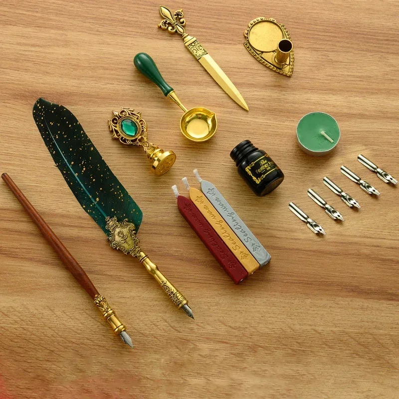Classic Calligraphy Feather Pe - огляд і ціна Calligraphy Ink Bottle