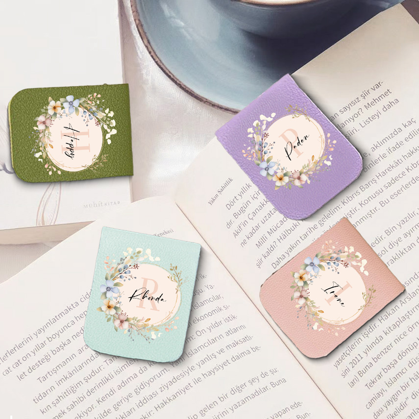1pc Name Bookmark with Mirror  - огляд і ціна Bookmark Magnetic Clip