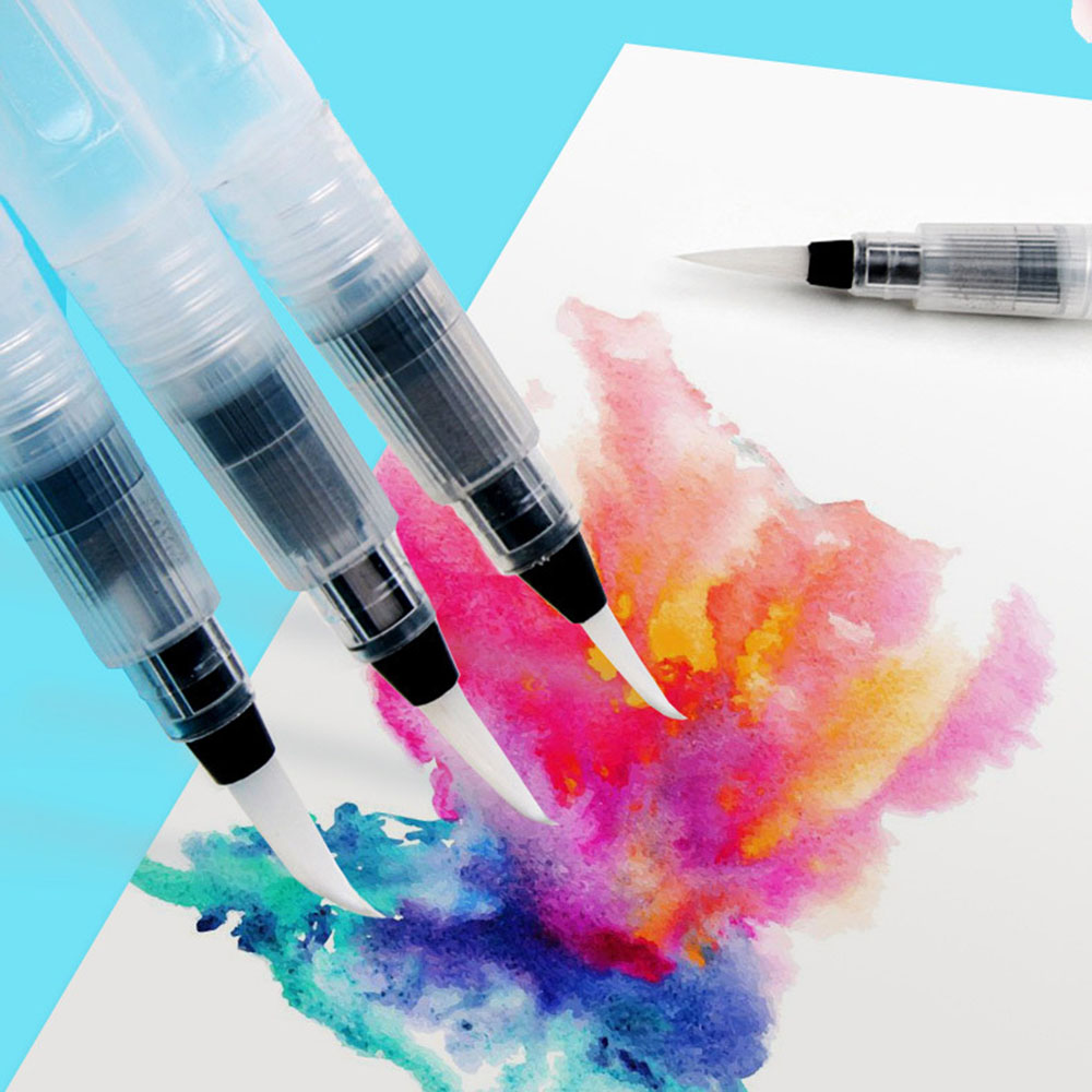 6Pcs/set Refillable Water Brus - огляд і ціна Stationery Supplier