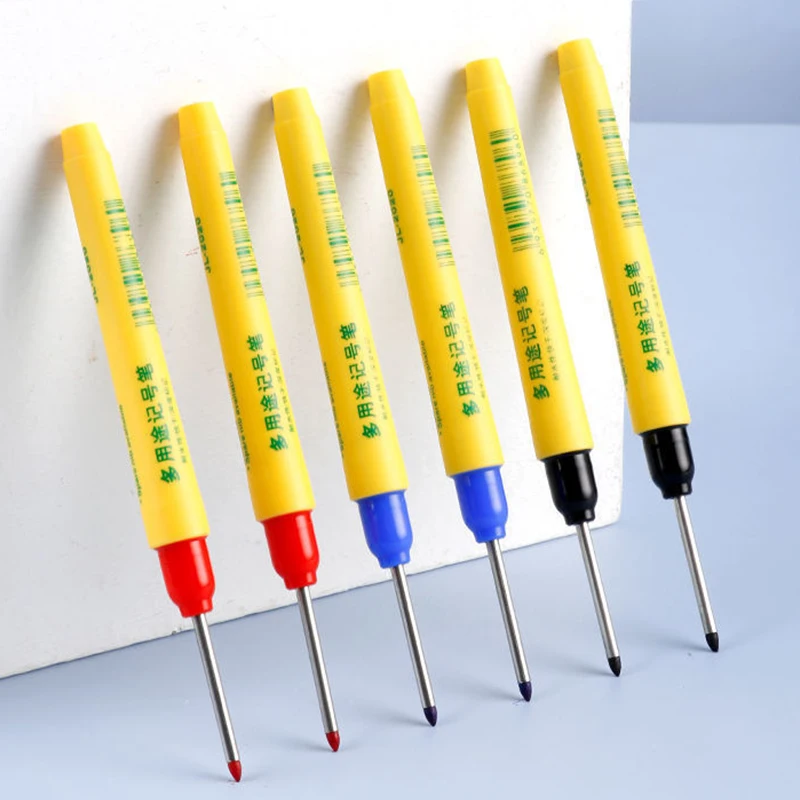6pcs/set 33mm Red/Blue/Black L - огляд і ціна Whiteboard Marker Set