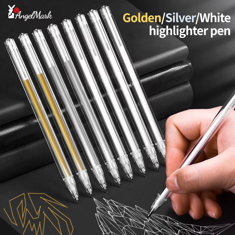 White Gold Silver Classic High - огляд і ціна Gel Ink Pen Set
