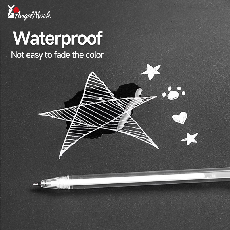 White Gold Silver Classic High - огляд і ціна Gel Ink Pen Set