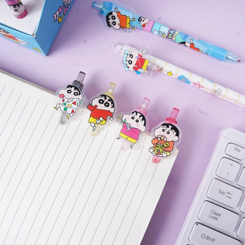 48pcs/box Crayon Shinchan Poin - огляд і ціна Stationery Supplier