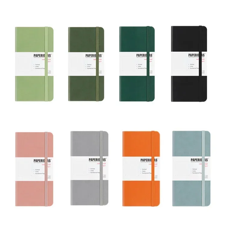 Travel Notebook Numbered Hard  - огляд і ціна Notebook Dotted A5