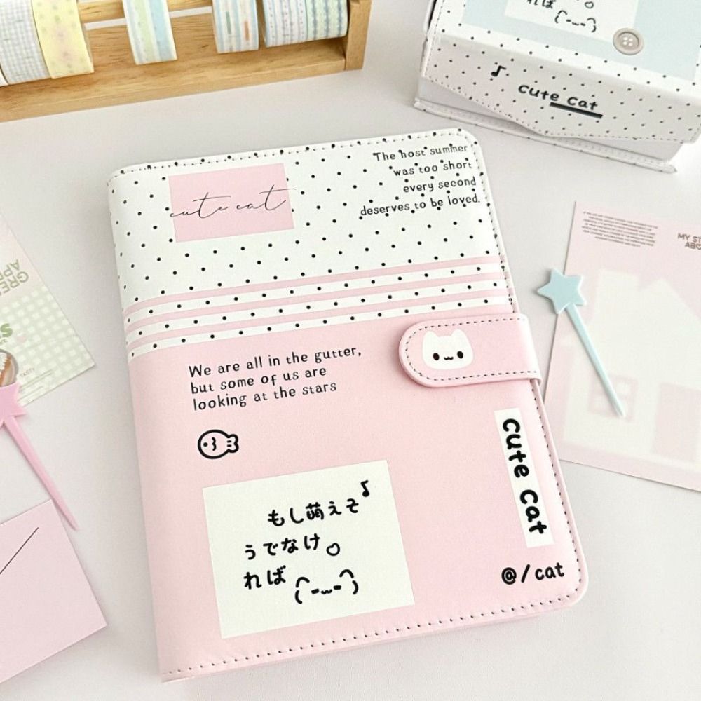 Korean A5 Loose-leaf Notebook  - огляд і ціна Notebook Dotted A5