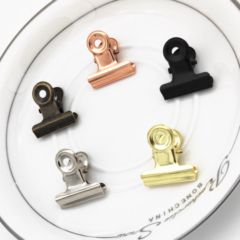 20PCS/Set 21mm*23mm Round Meta - огляд і ціна Binder Clip Assorted