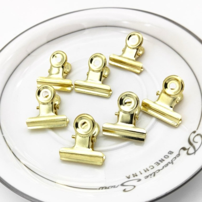 20PCS/Set 21mm*23mm Round Meta - огляд і ціна Binder Clip Assorted