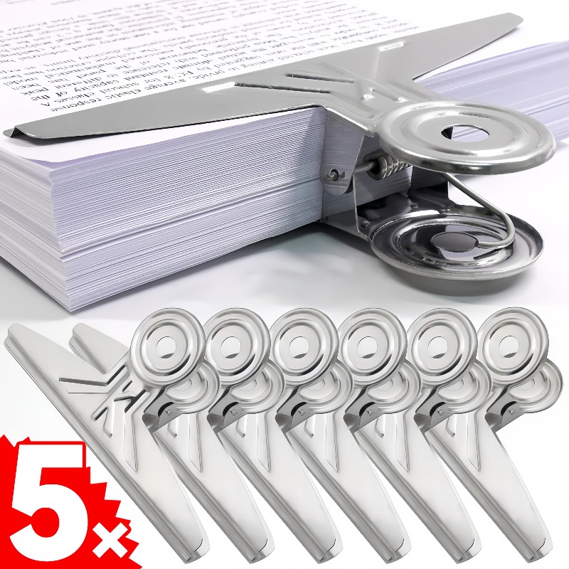 Extra Large Bulldog Paper Bind - огляд і ціна Binder Clip Assorted