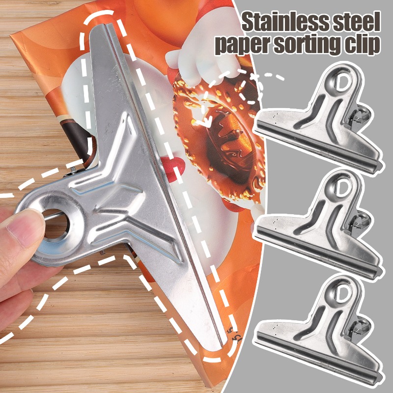 Extra Large Bulldog Paper Bind - огляд і ціна Binder Clip Assorted