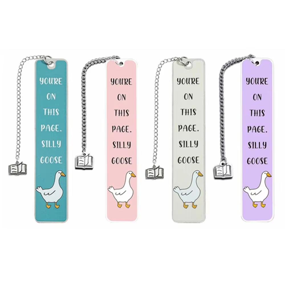 Cute Silly Goose Metal Bookmar - огляд і ціна Ideal Stationery & Office Supply