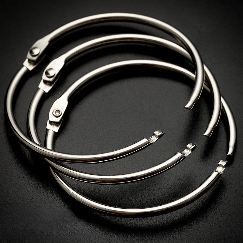5pcs/set Metal Book Rings Loos - огляд і ціна Binder Clip Assorted