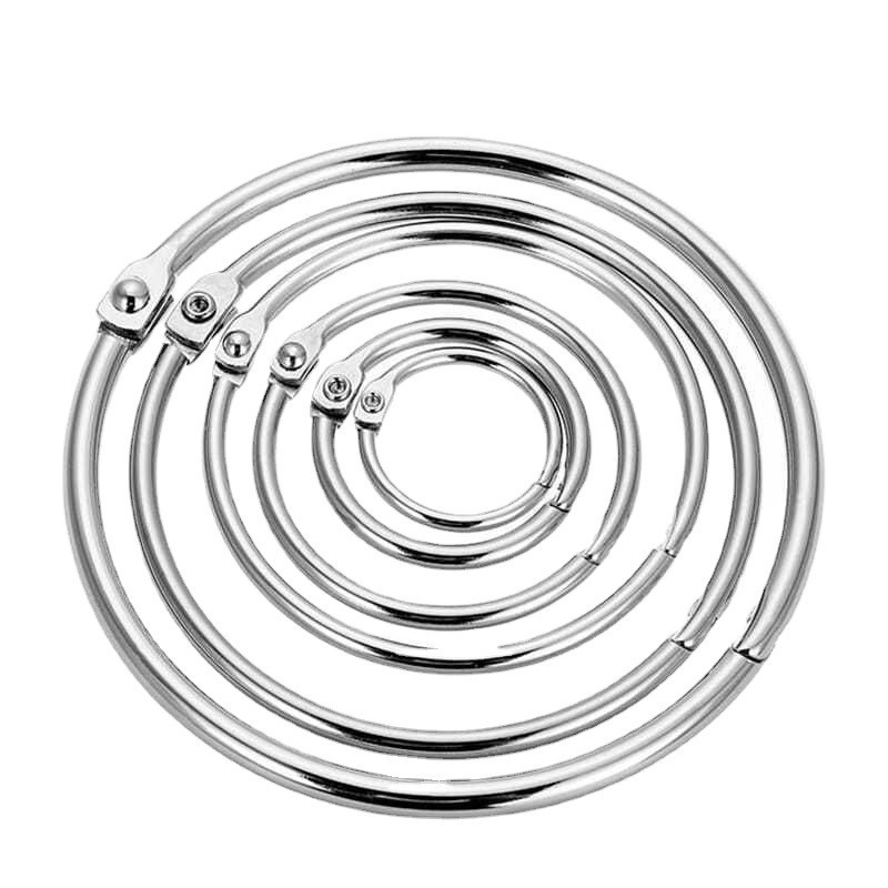 5pcs/set Metal Book Rings Loos - огляд і ціна Binder Clip Assorted