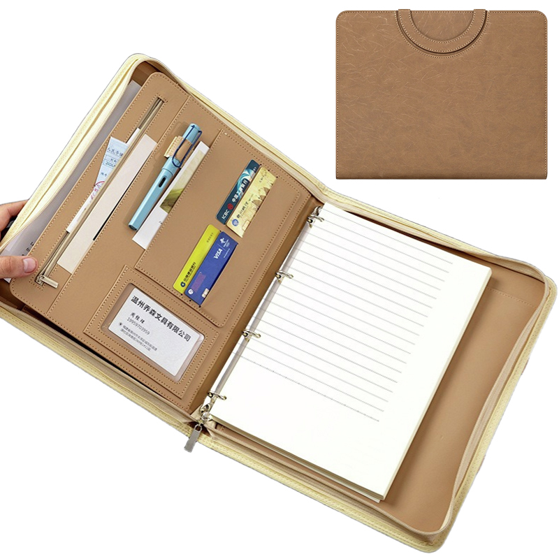 Multifunctional A4 PU Leather  - огляд і ціна Binder Clip Assorted