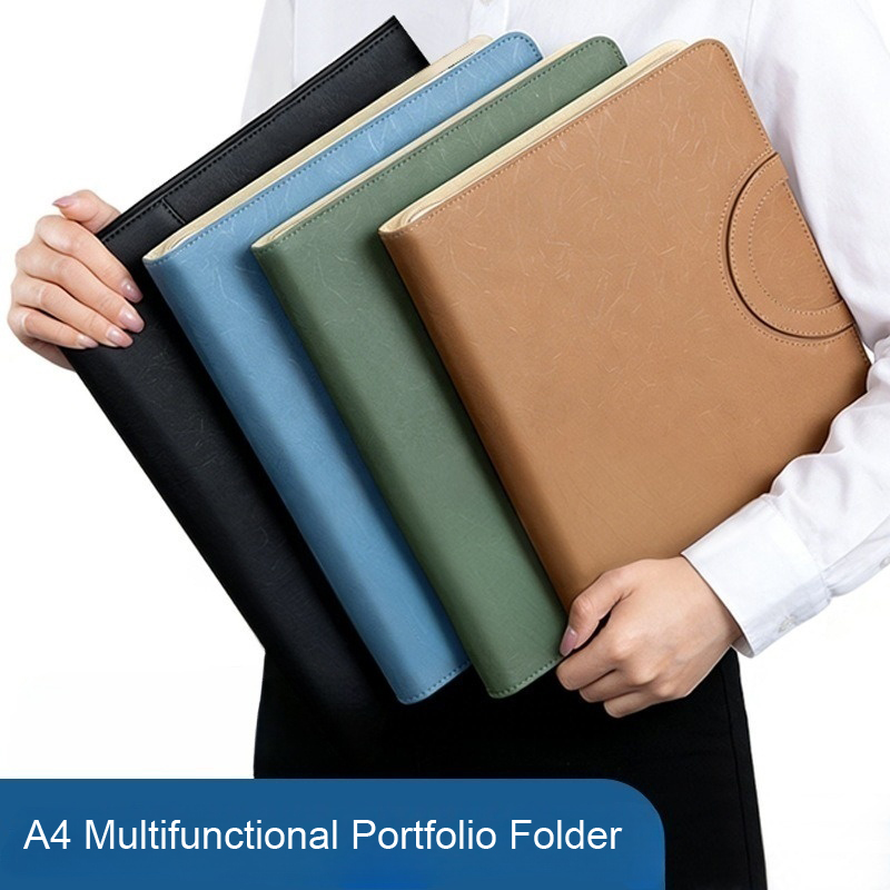 Multifunctional A4 PU Leather  - огляд і ціна Binder Clip Assorted