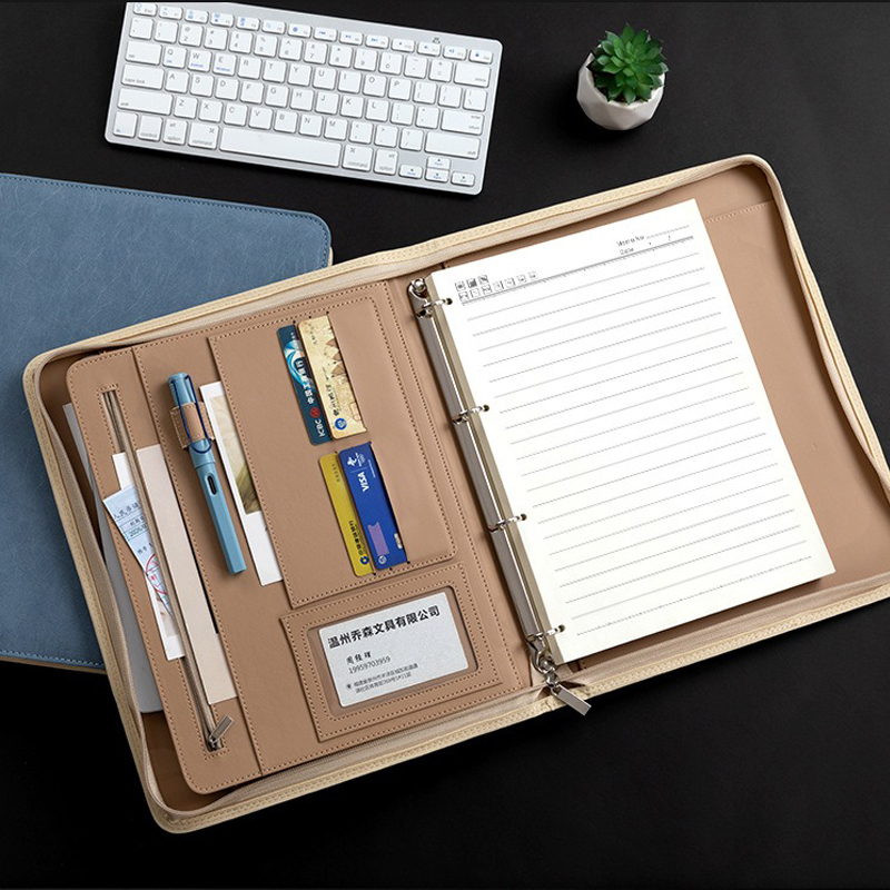 Multifunctional A4 PU Leather  - огляд і ціна Binder Clip Assorted