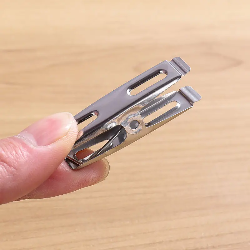 20pcs Stainless Steel Flat Mou - огляд і ціна Binder Clip Assorted