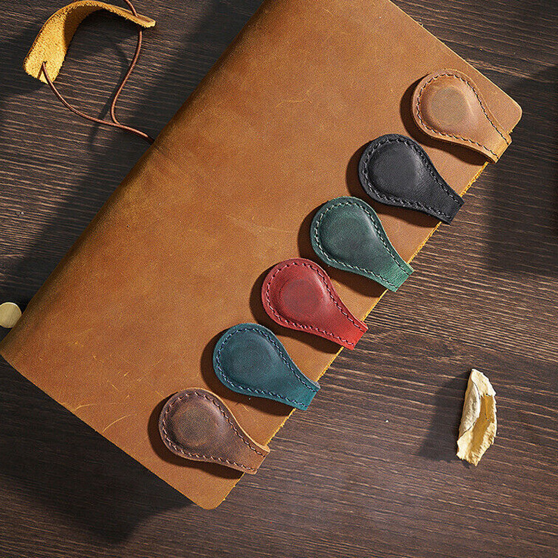 Magnetic Leather Bookmark Doub - огляд і ціна Bookmark Magnetic Clip