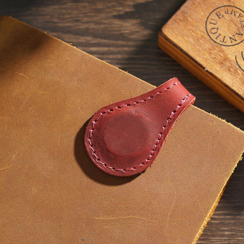 Magnetic Leather Bookmark Doub - огляд і ціна Bookmark Magnetic Clip