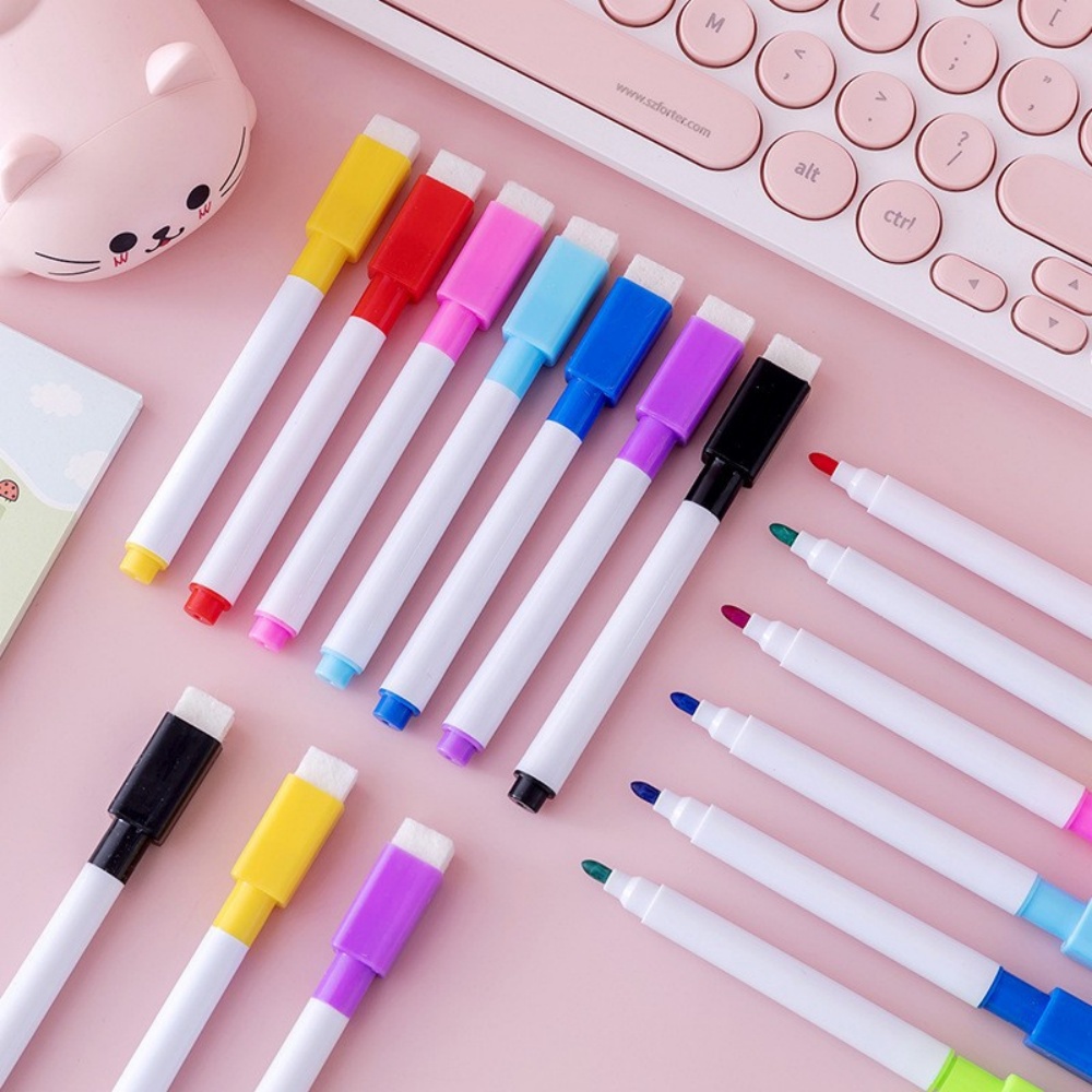 8 Colors Erasable Whiteboard M - огляд і ціна Whiteboard Marker Set
