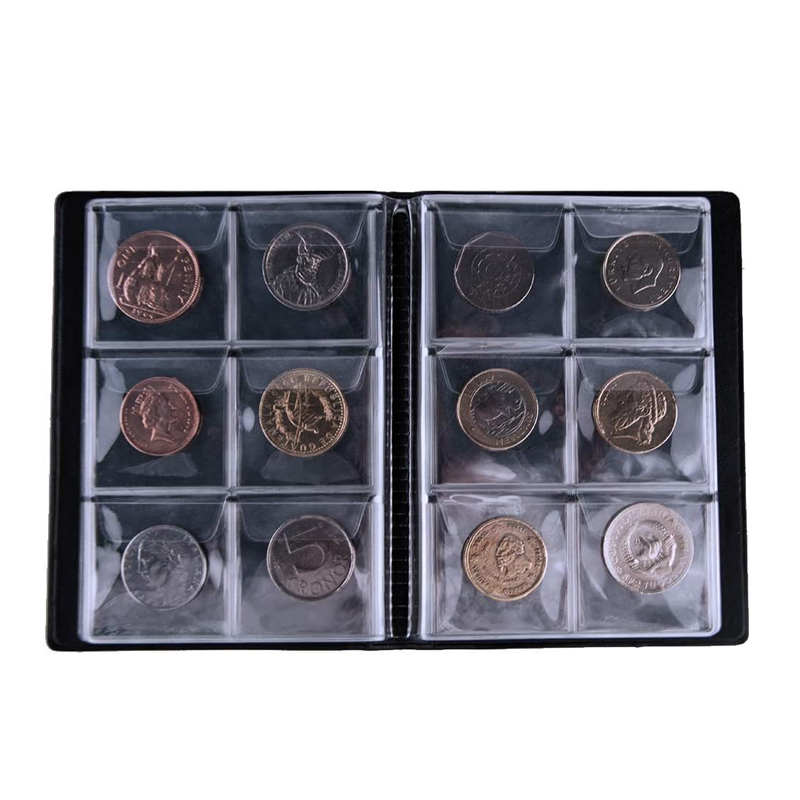 60Pocket Coin Collection Album - огляд і ціна Binding Comb Plastic