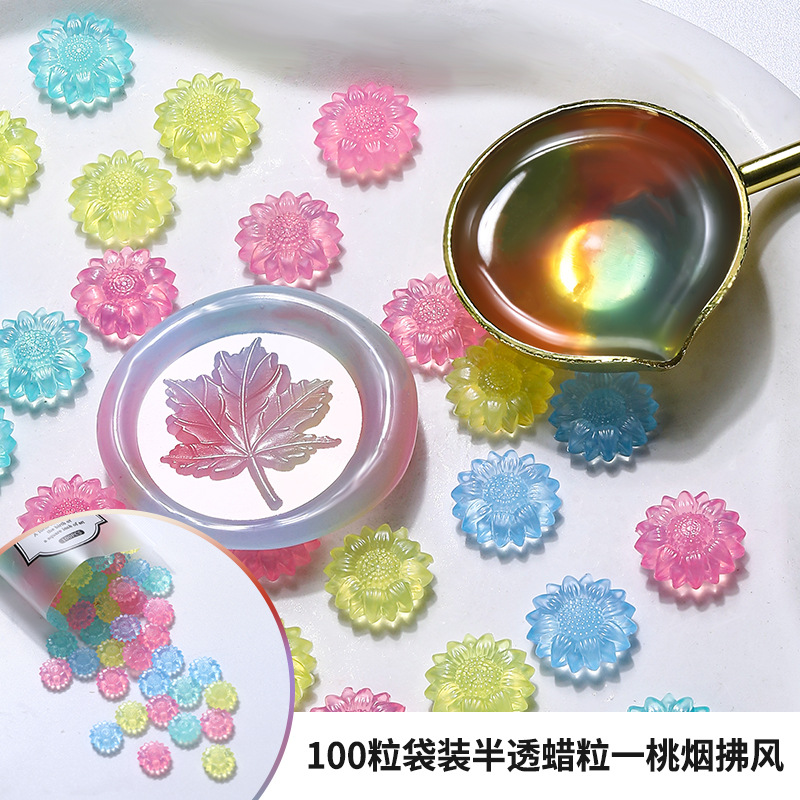 100pcs Translucent Sunflower S - огляд і ціна Letter Envelope Kraft