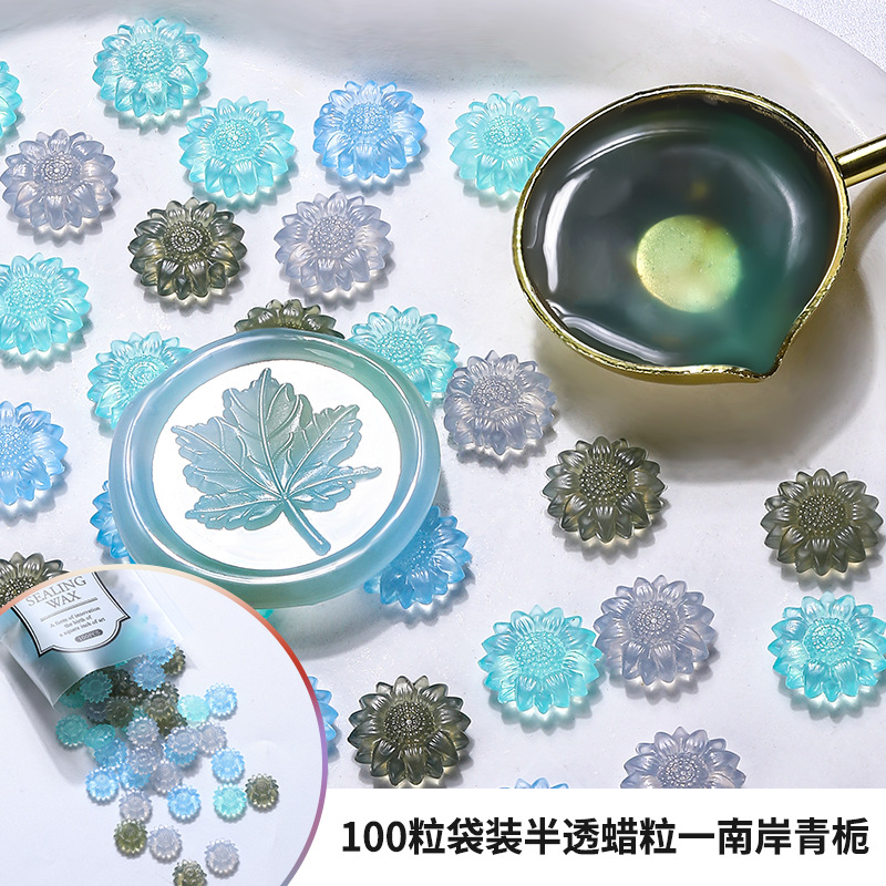 100pcs Translucent Sunflower S - огляд і ціна Letter Envelope Kraft