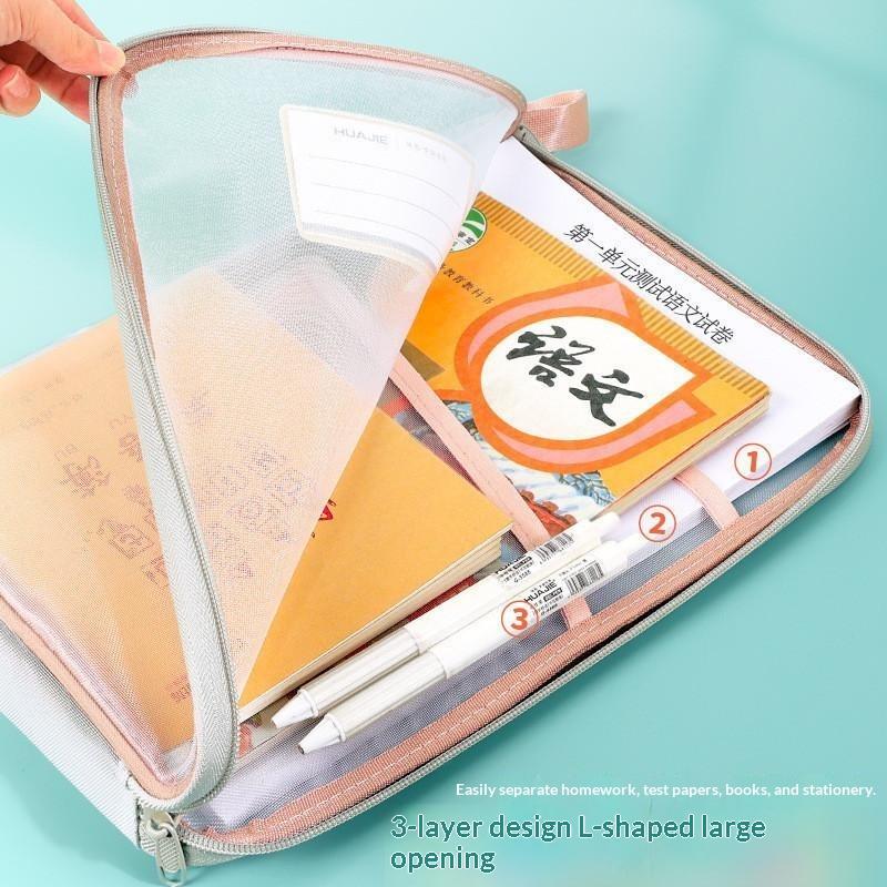 A4 Stationery Storage Bag Doub - огляд і ціна Is Stationery Office Supply
