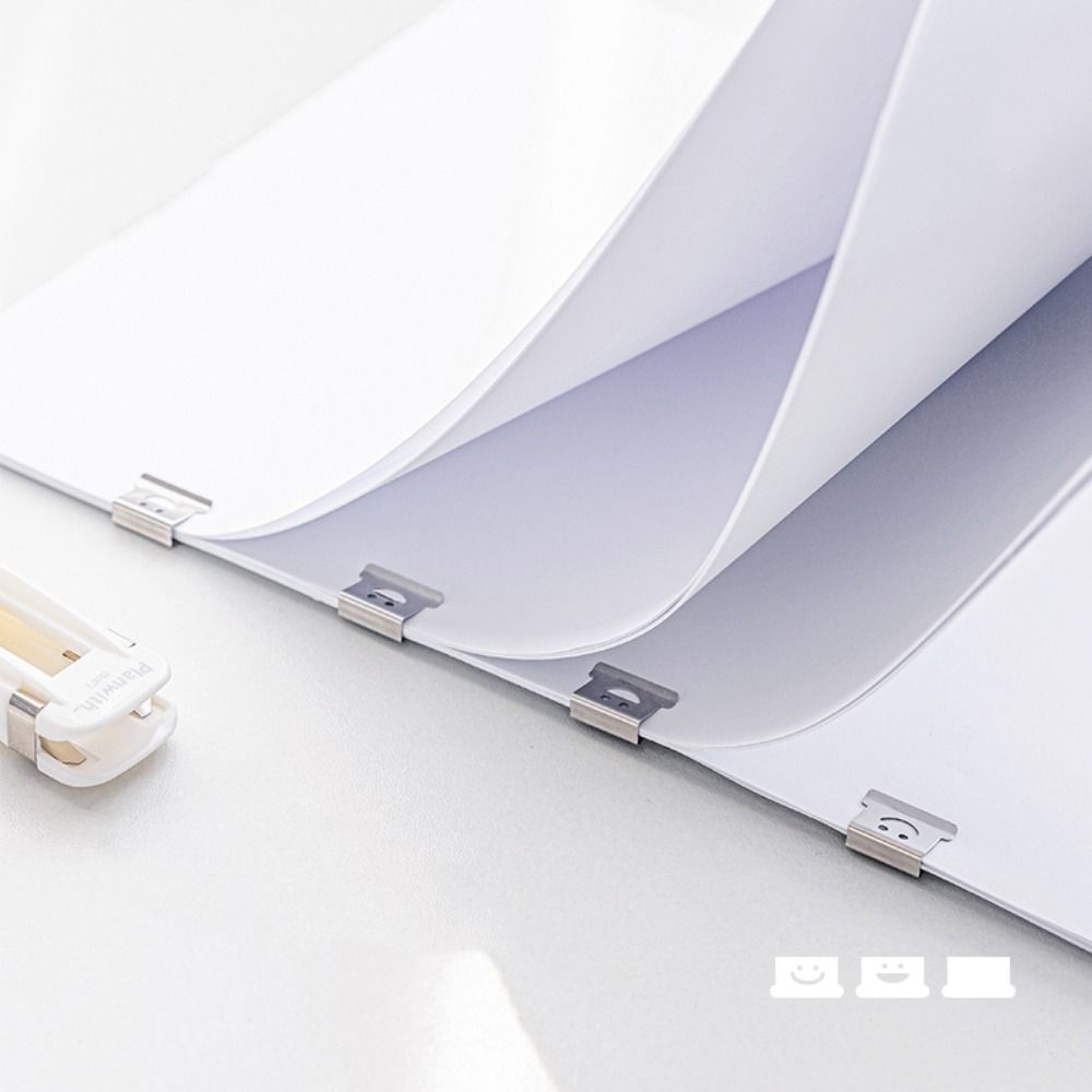 Smile Design Push Paper Clip N - огляд і ціна Binder Clip Assorted